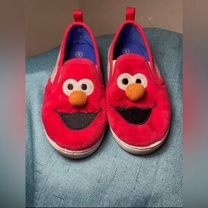 Red Elmo Kids Slip-On Shoes